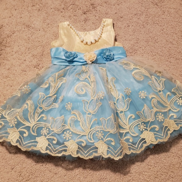 Other - Beautiful blue party wear dress 1-2 years